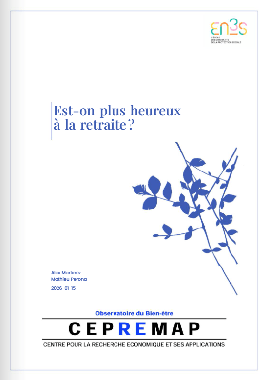 Rapport "est-on plus heureux à la retraite ?"
